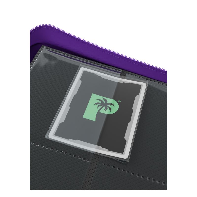 Collector's Series 4 Pocket Zip Trading Card Binder - PURPLE