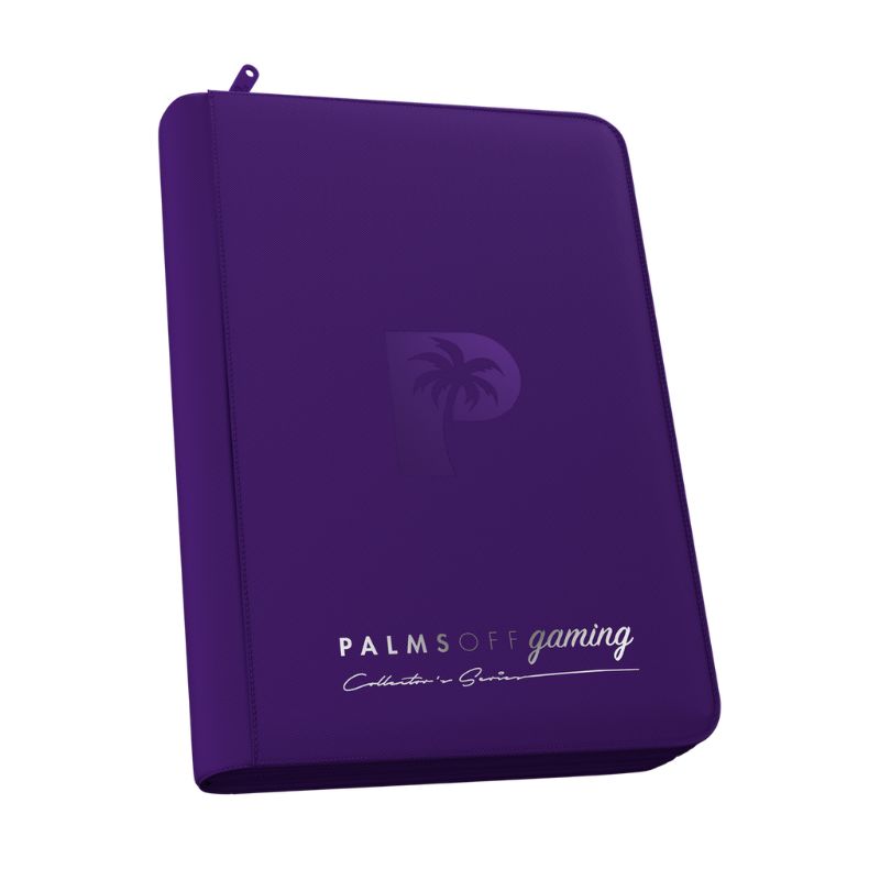 Collector's Series 4 Pocket Zip Trading Card Binder - PURPLE