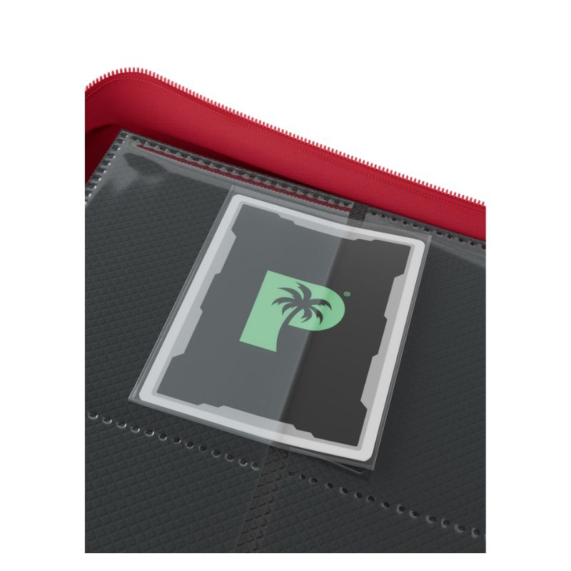 Collector's Series 4 Pocket Zip Trading Card Binder - RED