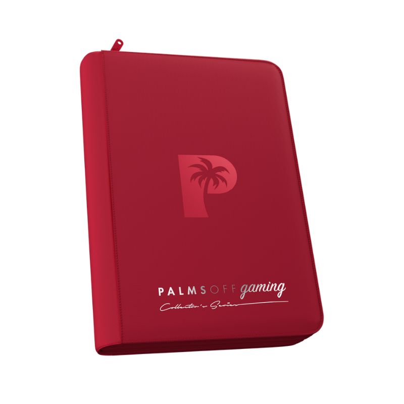 Collector's Series 4 Pocket Zip Trading Card Binder - RED
