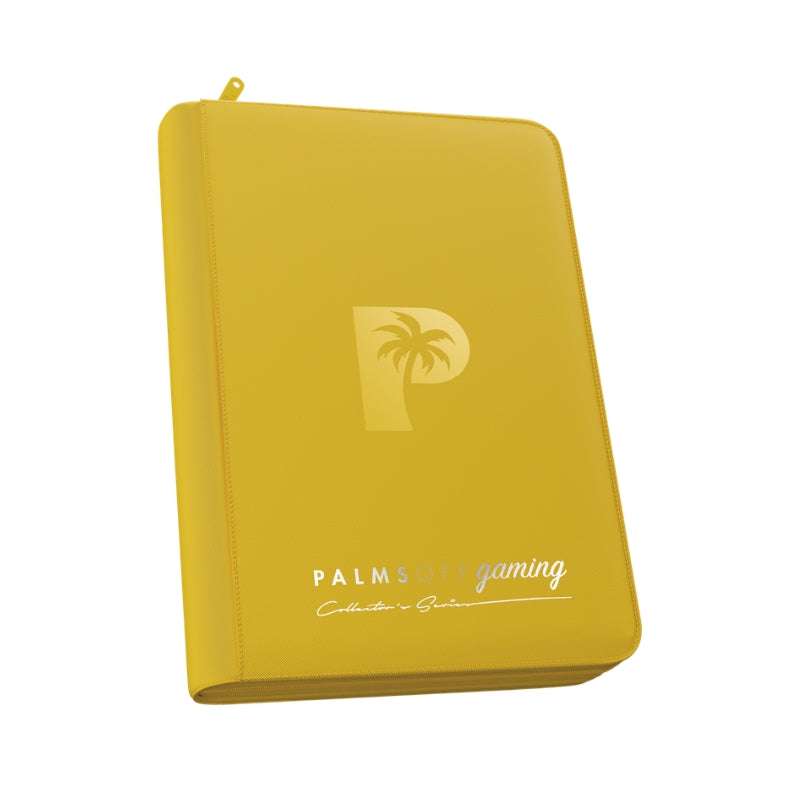 Collector's Series 4 Pocket Zip Trading Card Binder - YELLOW