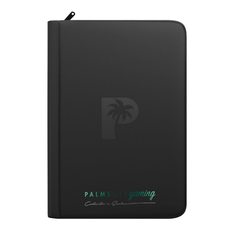 Collector's Series 9 Pocket Zip Trading Card Binder - BLACK