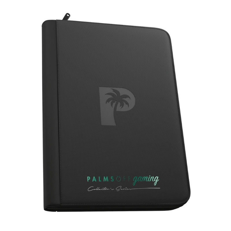 Collector's Series 9 Pocket Zip Trading Card Binder - BLACK