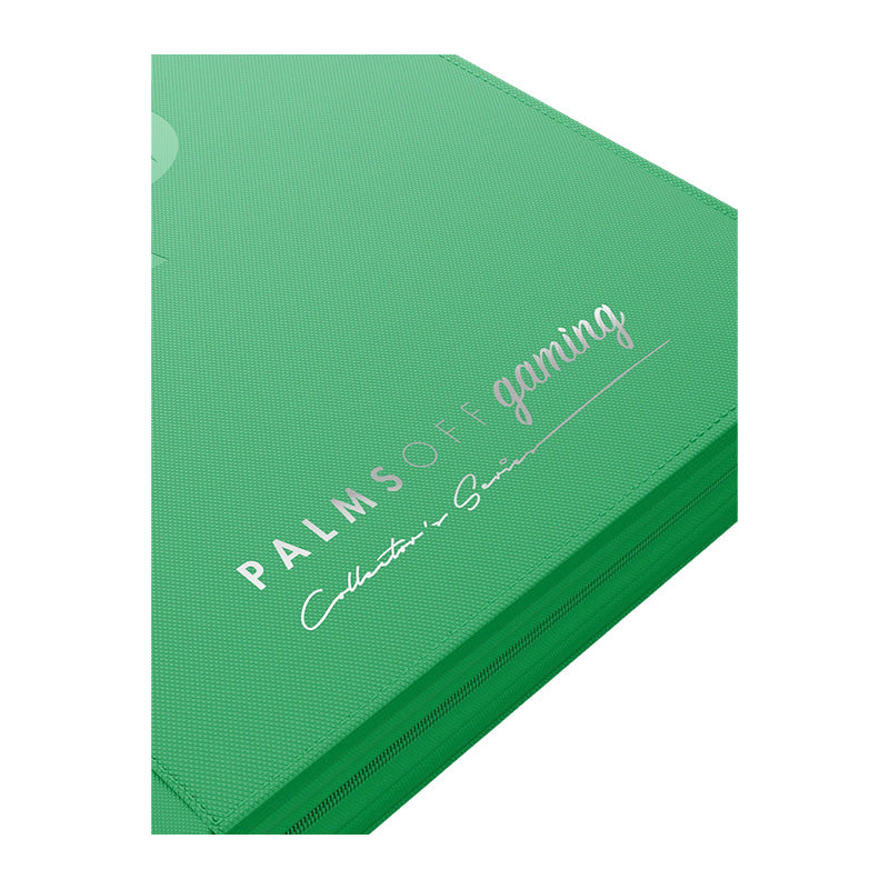 Collector's Series 9 Pocket Zip Trading Card Binder - GREEN