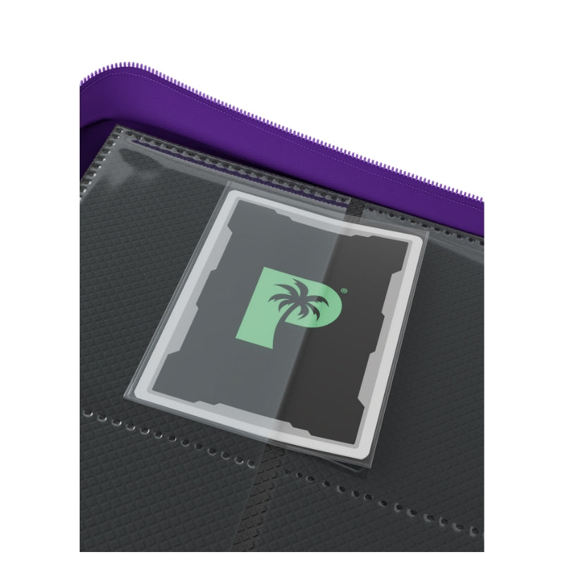 Collector's Series 9 Pocket Zip Trading Card Binder - PURPLE