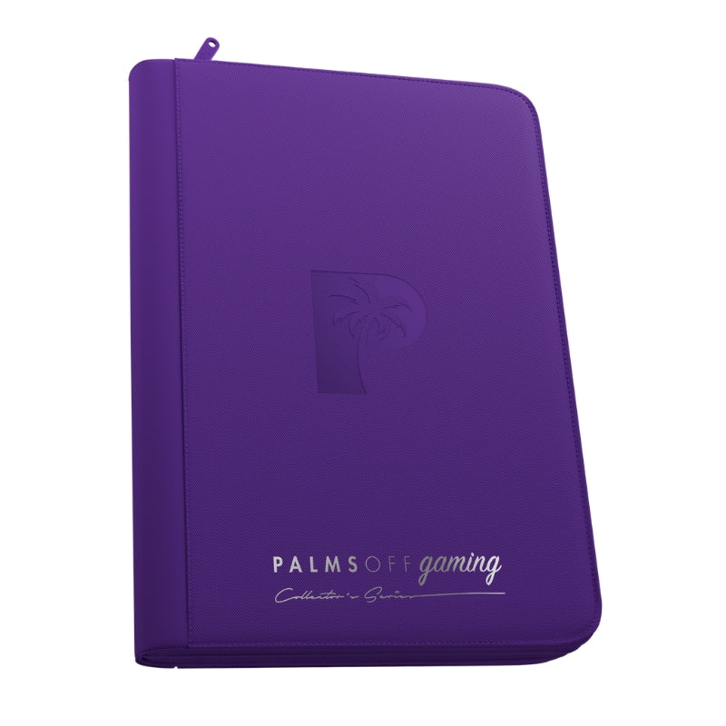 Collector's Series 9 Pocket Zip Trading Card Binder - PURPLE