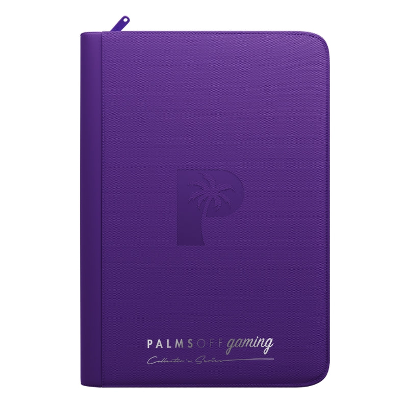 Collector's Series 9 Pocket Zip Trading Card Binder - PURPLE