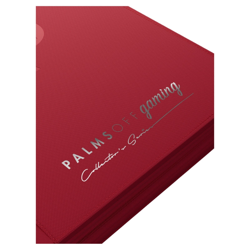 Collector's Series 9 Pocket Zip Trading Card Binder - RED