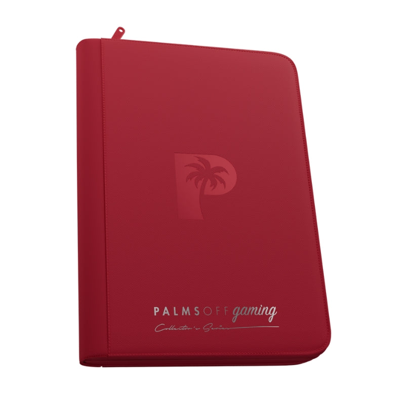 Collector's Series 9 Pocket Zip Trading Card Binder - RED