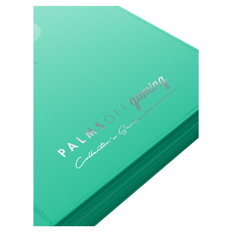 Collector's Series 9 Pocket Zip Trading Card Binder - TURQUOISE