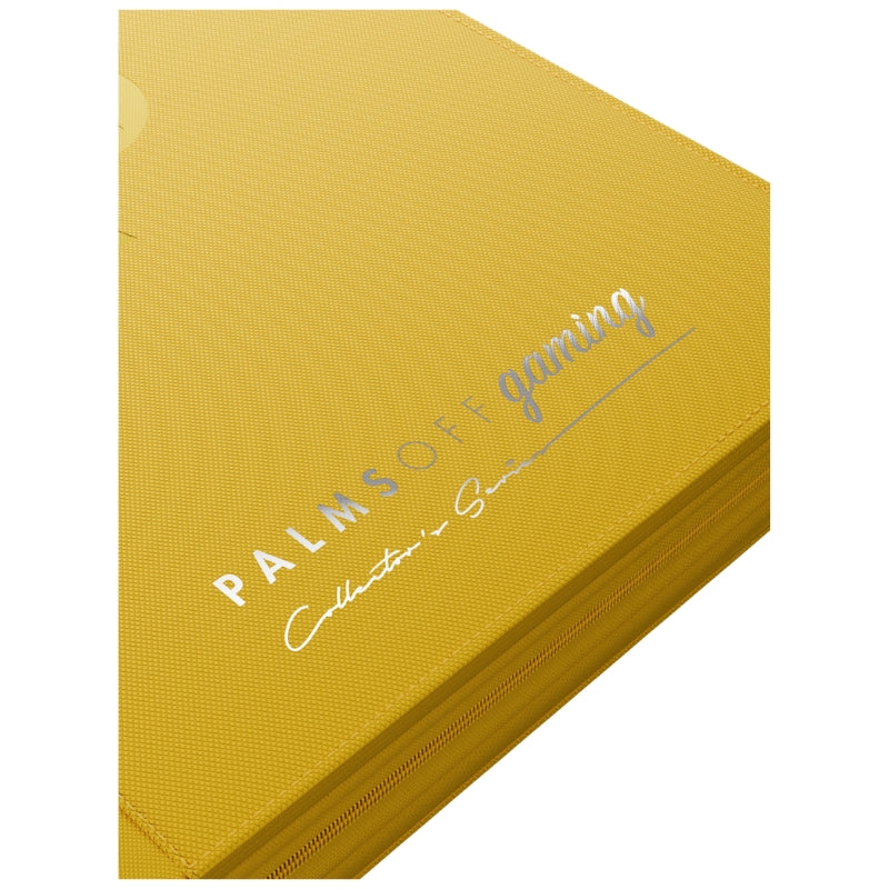 Collector's Series 9 Pocket Zip Trading Card Binder - YELLOW