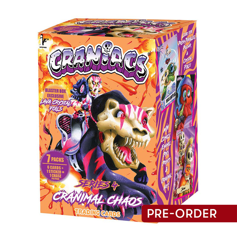 Craniacs Trading Cards Series 4 Blaster Box