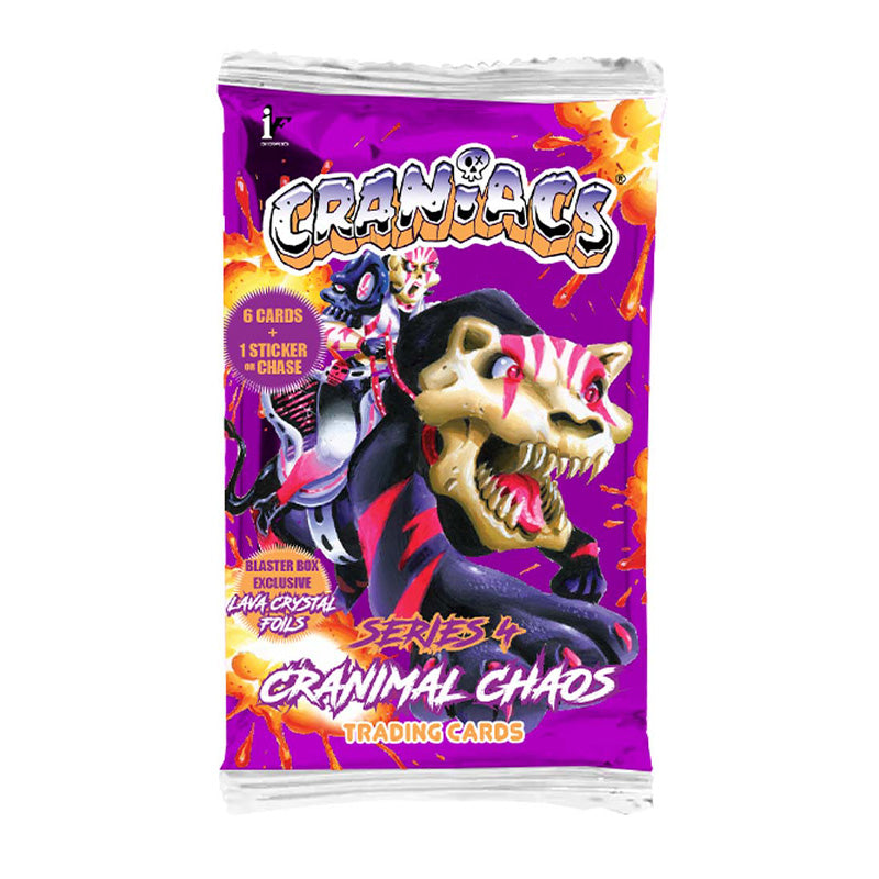 Craniacs Trading Cards Series 4 Blaster Box