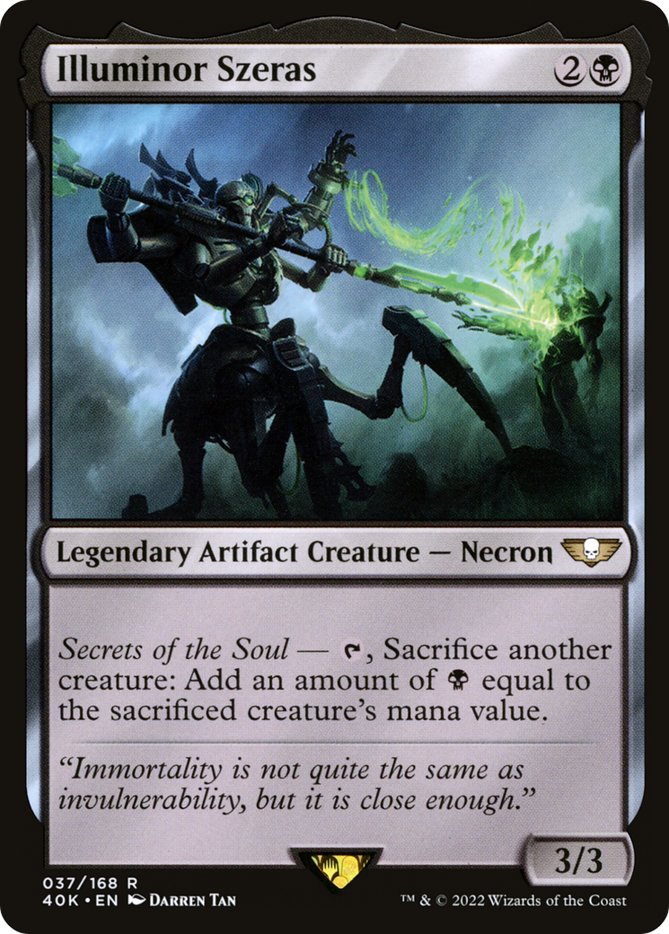 Illuminor Szeras (40K-037) - Warhammer 40,000 Commander - Magic The Gathering