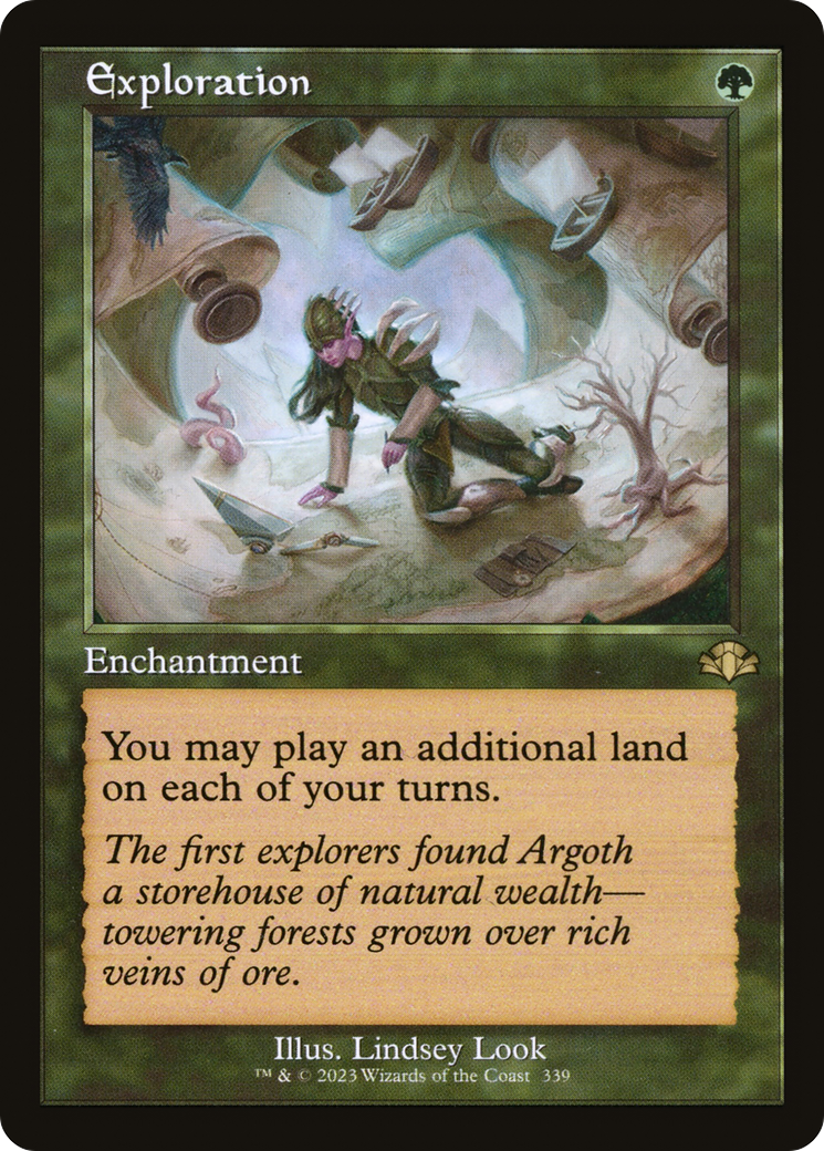 Exploration (Retro Frame) (DMR-339) - Dominaria Remastered - Magic The Gathering