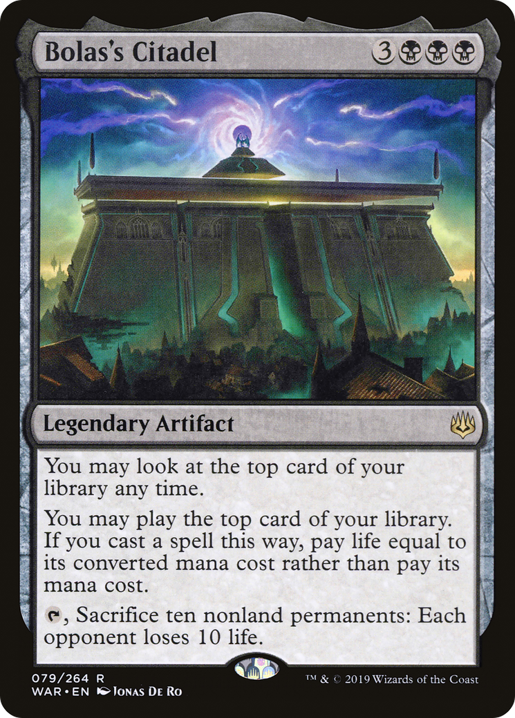 FOIL Bolas's Citadel (WAR-079) - War of the Spark - Magic The Gathering