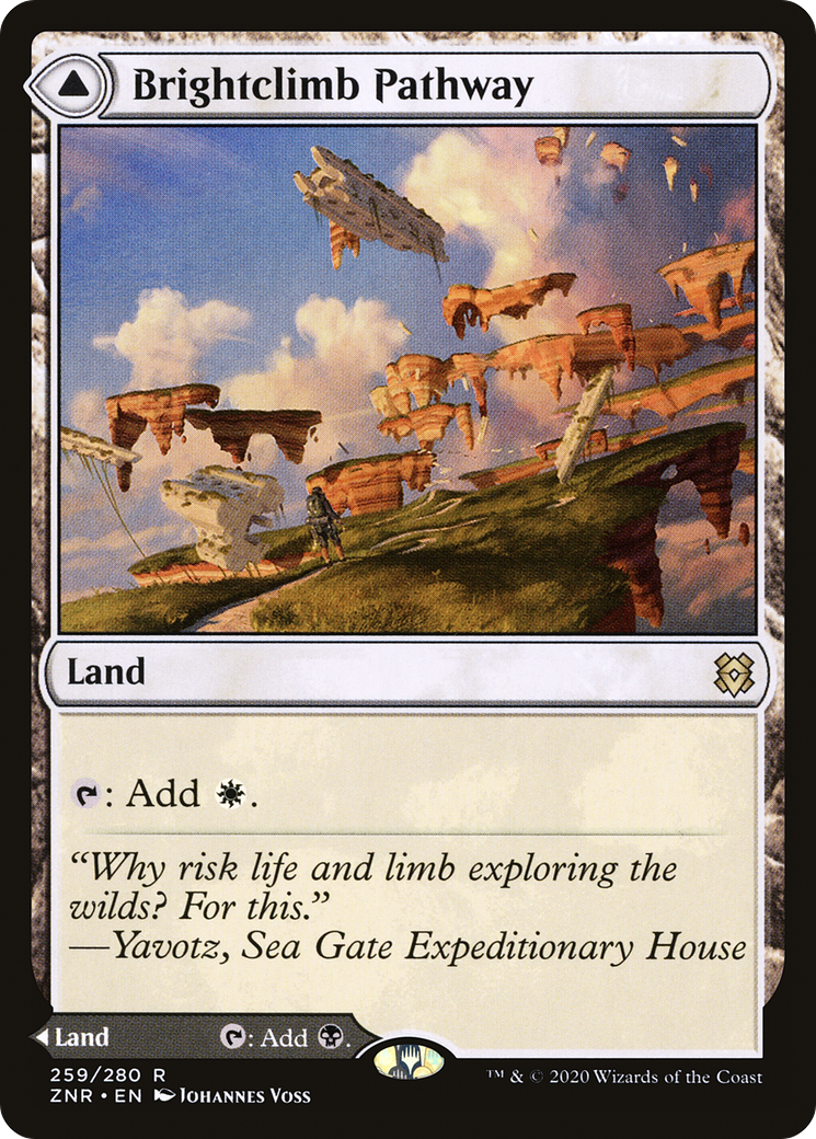 Brightclimb Pathway (ZNR-259) - Zendikar Rising - Magic The Gathering