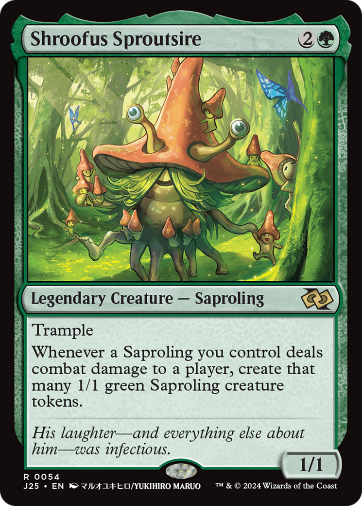 Shroofus Sproutsire (J25-054) - Foundations Jumpstart - Magic The Gathering