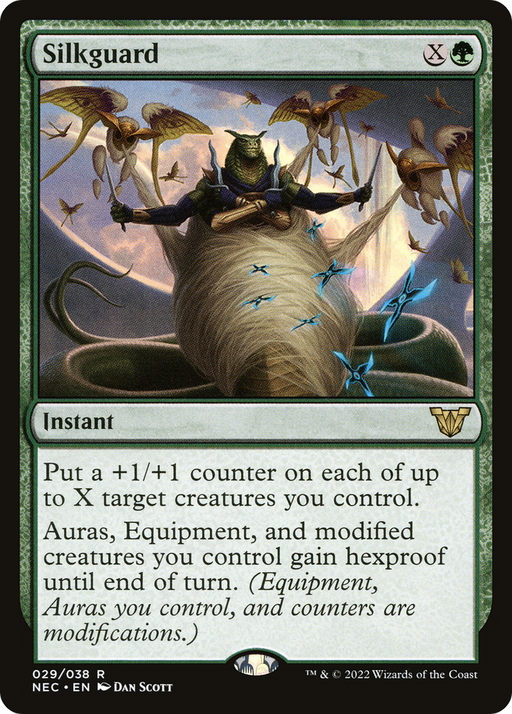 Silkguard (NEC-029) - Neon Dynasty Commander - Magic The Gathering