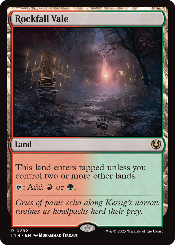 Rockfall Vale (INR-282) - Innistrad Remastered - Magic The Gathering