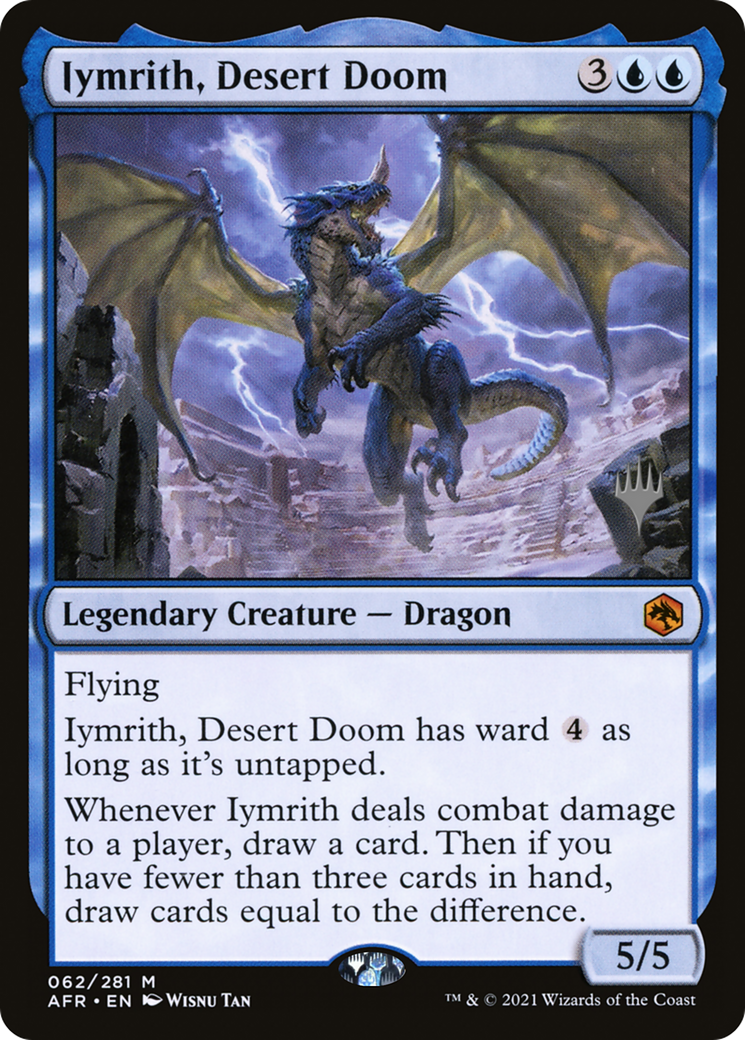 Iymrith, Desert Doom (PPAFR-62P) - Adventures in the Forgotten Realms Promos - Magic The Gathering