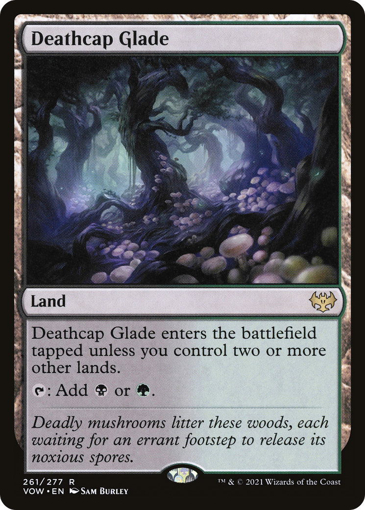 Deathcap Glade (VOW-261) - Innistrad: Crimson Vow - Magic The Gathering