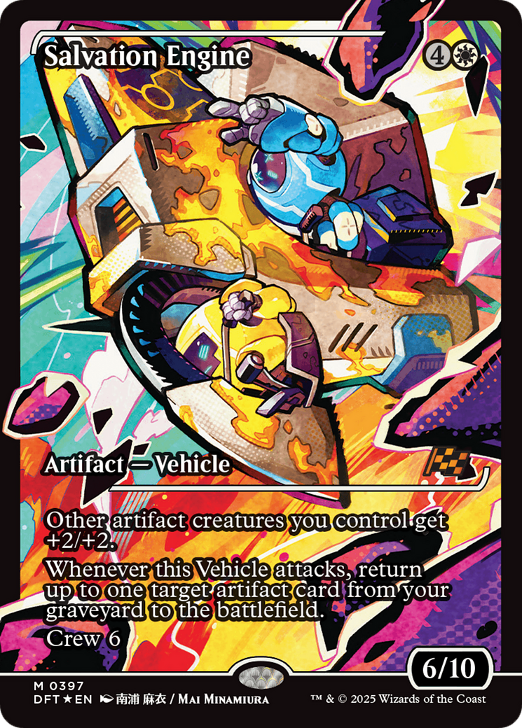 FOIL Salvation Engine (DFT-397) - Aetherdrift - Magic The Gathering