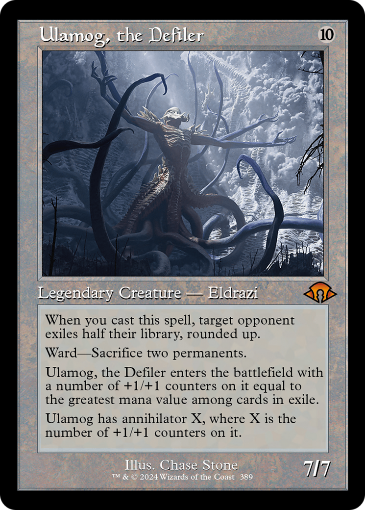 Ulamog, the Defiler (Retro Frame) (MH3-389) - Modern Horizons 3 - Magic The Gathering