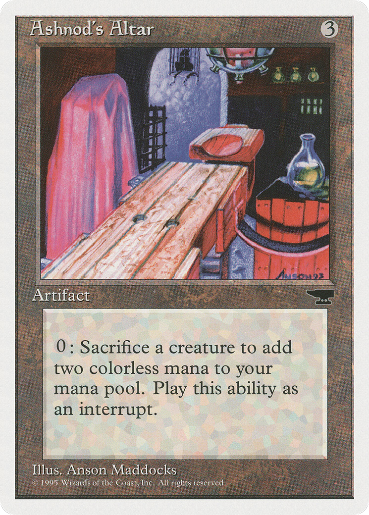 Ashnod's Altar (CHR-) - Chronicles - Magic The Gathering