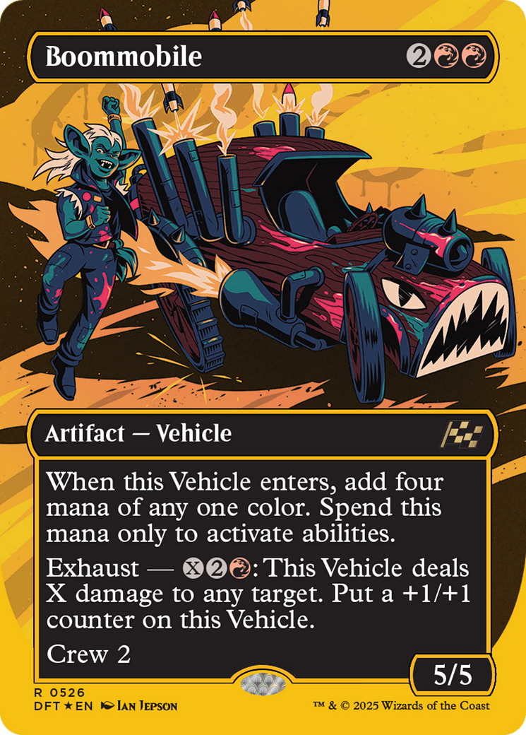 FOIL Boommobile (DFT-526) - Aetherdrift - Magic The Gathering