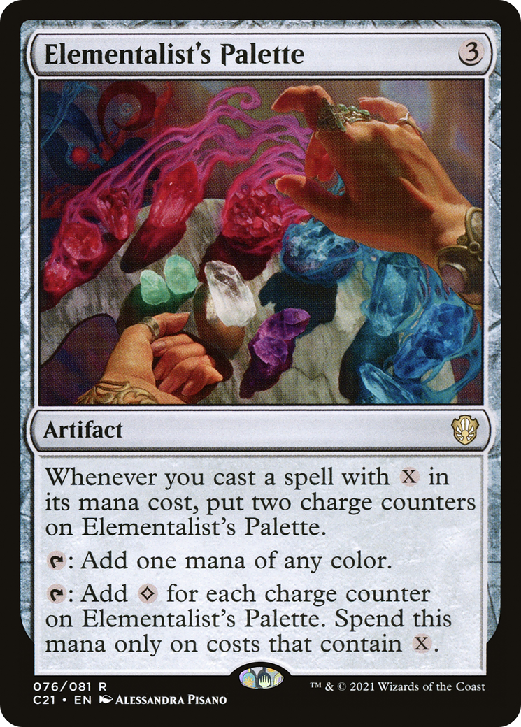 Elementalist's Palette (C21-076) - Commander 2021 - Magic The Gathering