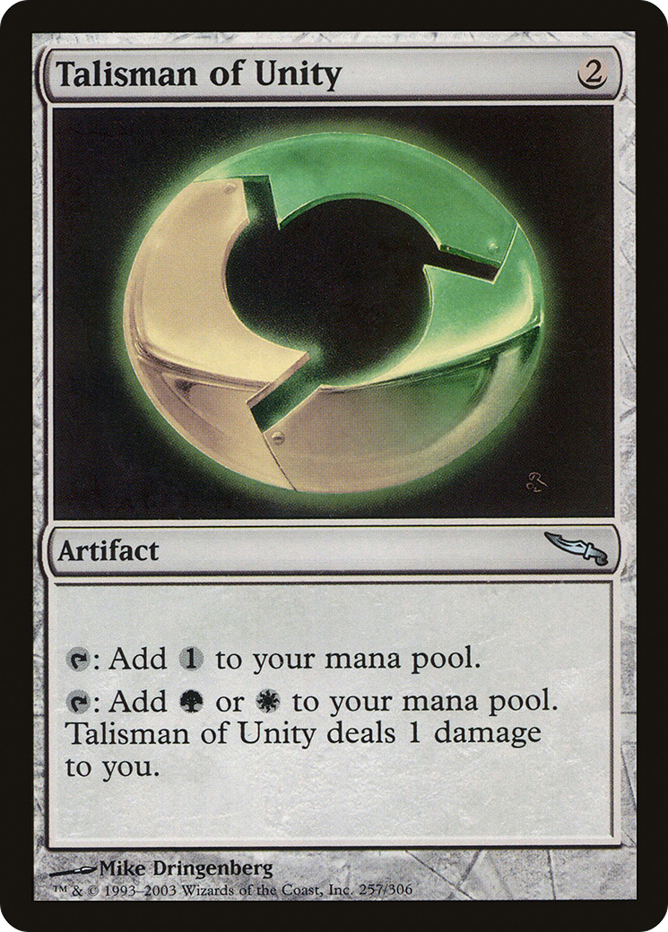 FOIL Talisman of Unity (MRD-257) - Mirrodin - Magic The Gathering
