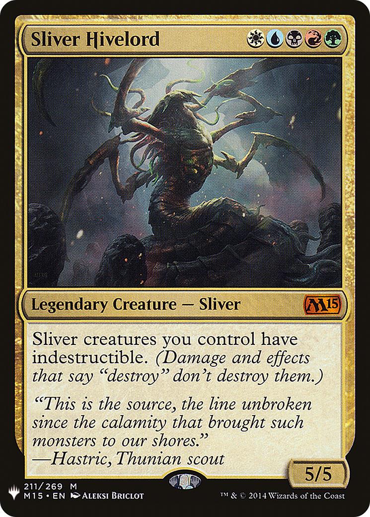 Sliver Hivelord (LIST-M15-211) - The List - Magic The Gathering