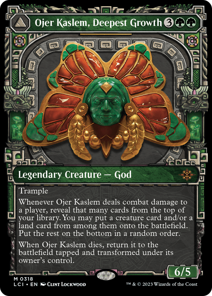 Ojer Kaslem, Deepest Growth (Showcase) (LCI-318) - The Lost Caverns of Ixalan - Magic The Gathering
