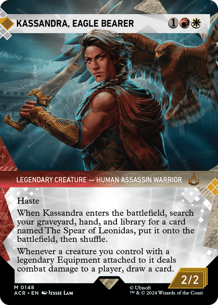 Kassandra, Eagle Bearer (Showcase) (ACR-148) - Assassin's Creed - Magic The Gathering