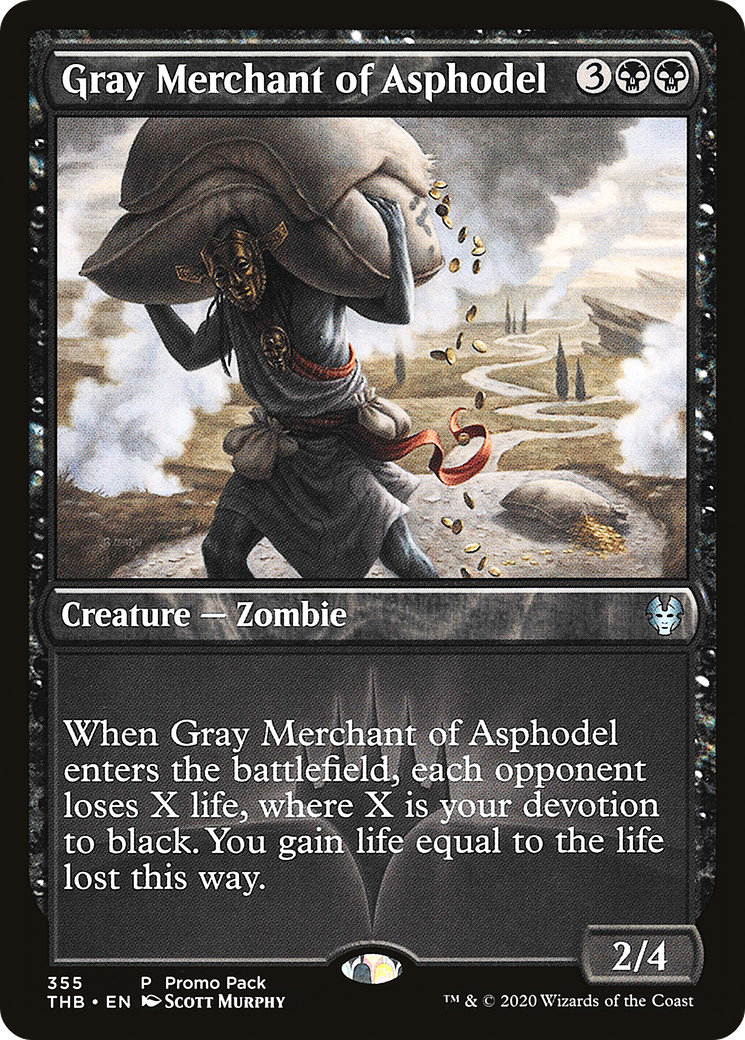 Gray Merchant of Asphodel (PPTHB-355) - Theros Beyond Death - Magic The Gathering
