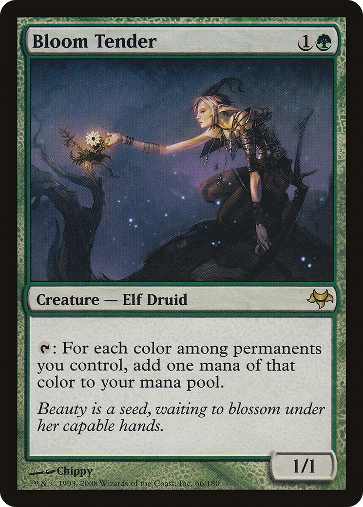 FOIL Bloom Tender (EVE-066) - Eventide - Magic The Gathering