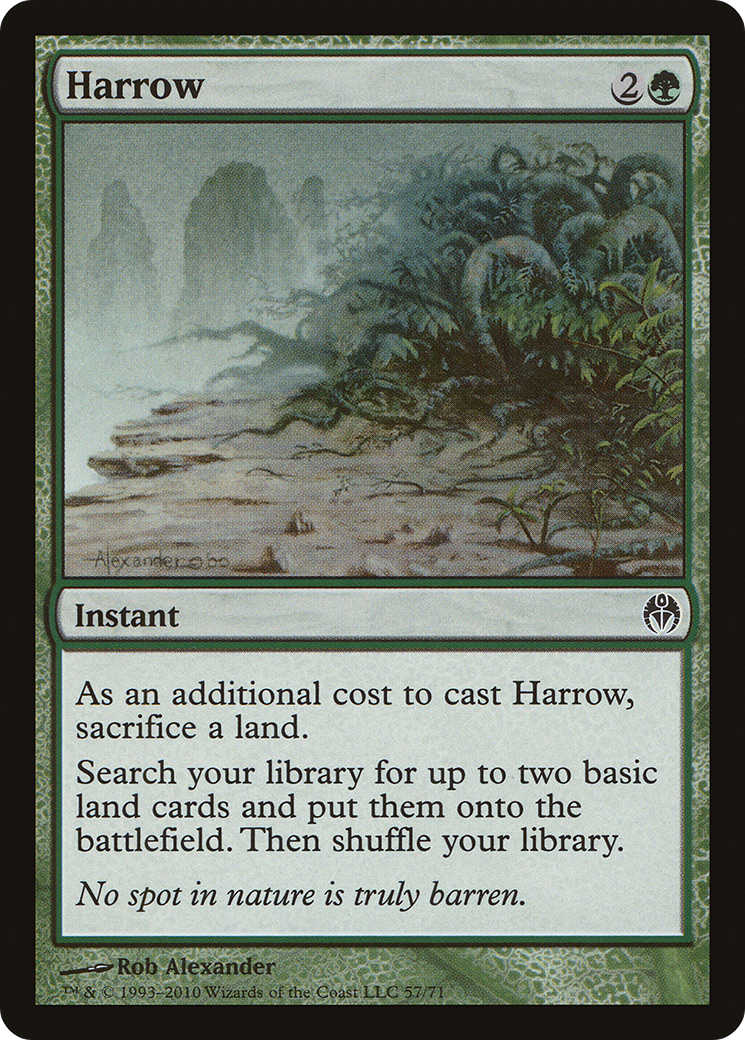 Harrow (DDE-057) - Duel Decks: Phyrexia vs. the Coalition - Magic The Gathering