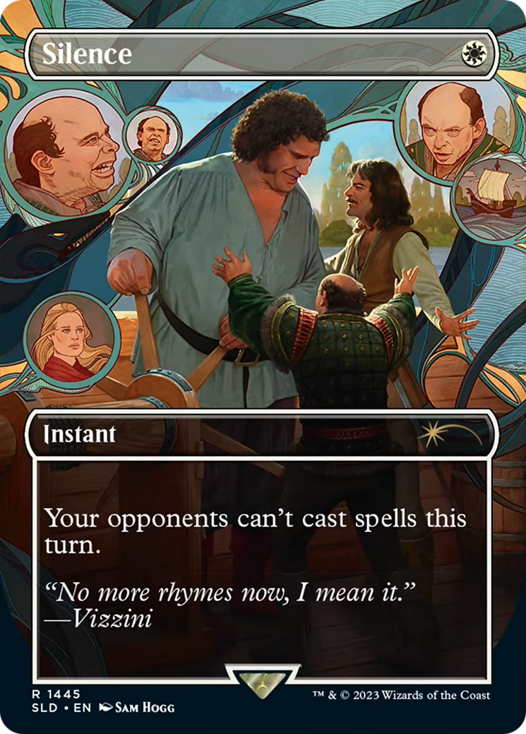 Silence (SLD-1445) - Secret Lair Drop - Magic The Gathering