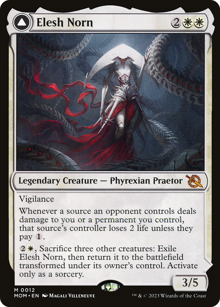 Elesh Norn (MOM-012) - March of the Machine - Magic The Gathering