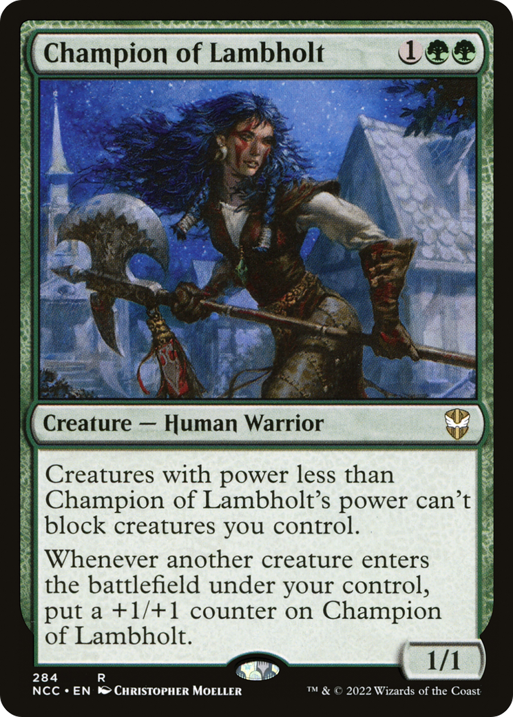 Champion of Lambholt (NCC-284) - New Capenna Commander - Magic The Gathering