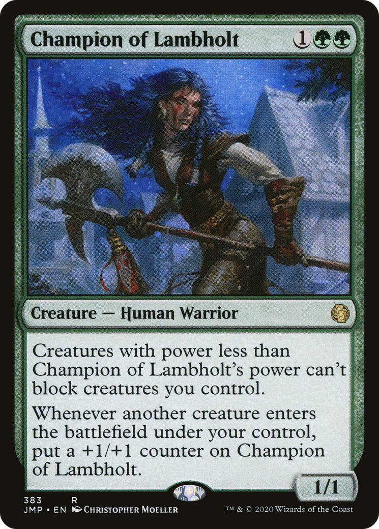 Champion of Lambholt (JMP-383) - Jumpstart - Magic The Gathering