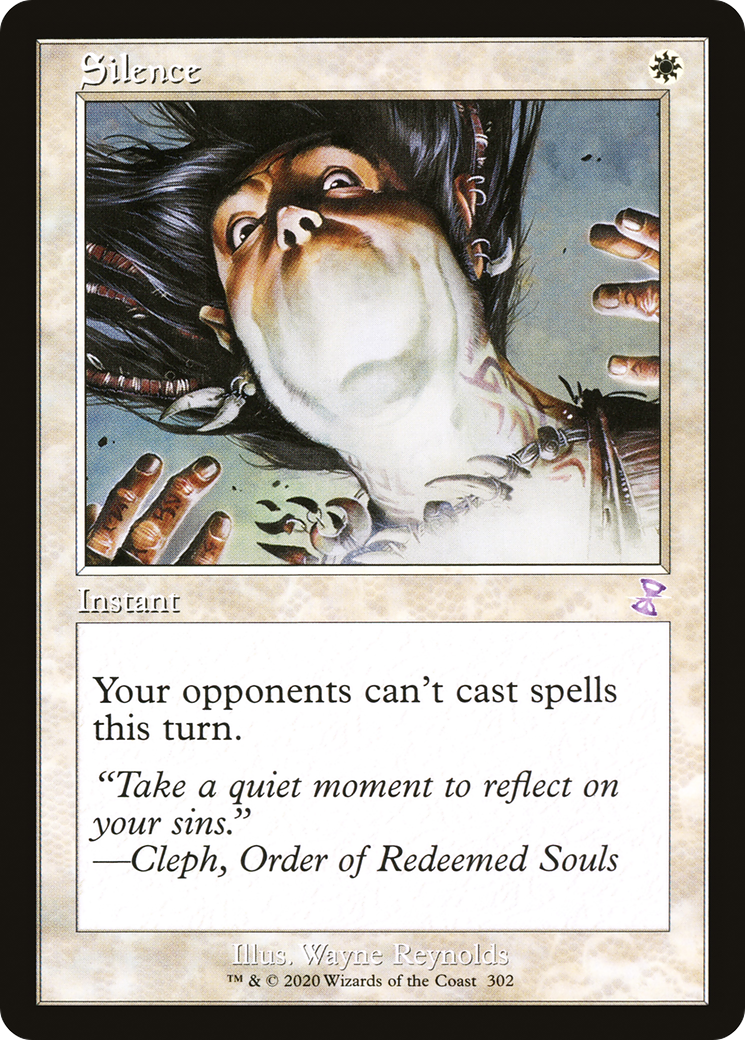 Silence (TSR-302) - Time Spiral Remastered - Magic The Gathering