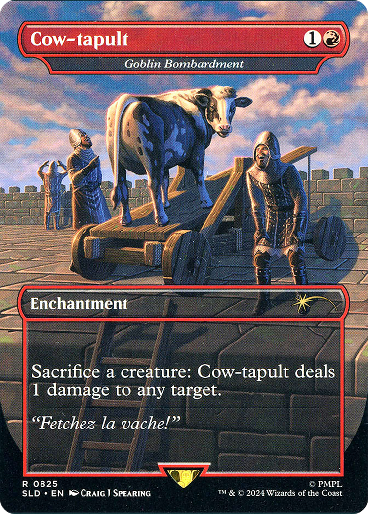 Goblin Bombardment (SLD-825) - Secret Lair Drop - Magic The Gathering