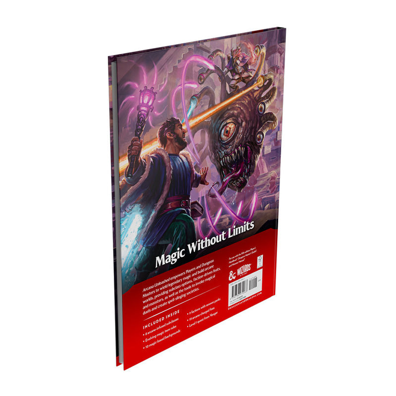 D&D Dungeons & Dragons Arcana Unleashed Gameplay Expansion