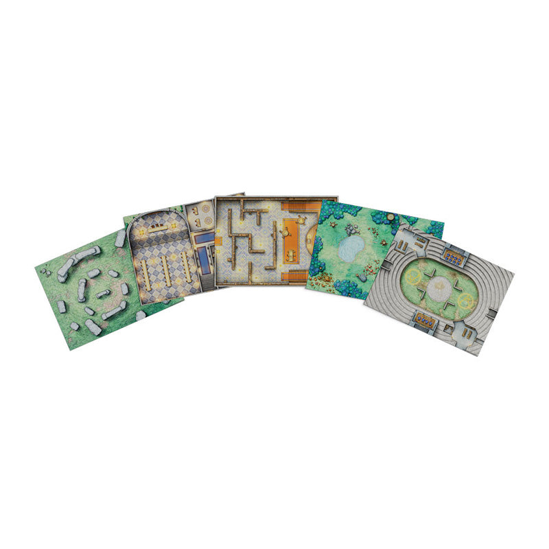 D&D Dungeons & Dragons Arcana Unleashed Map Pack