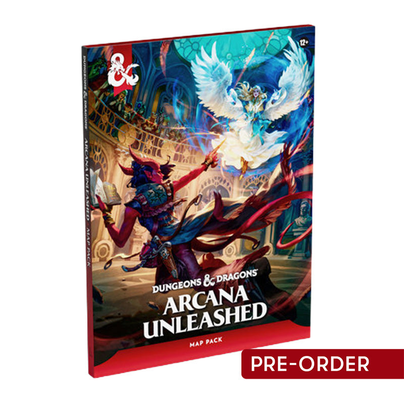 D&D Dungeons & Dragons Arcana Unleashed Map Pack