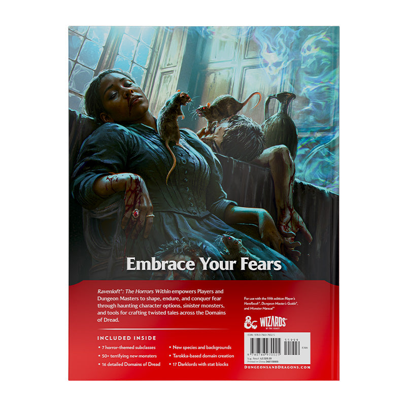 D&D Dungeons & Dragons Ravenloft the Horrors Within