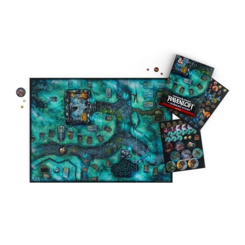 D&D Dungeons & Dragons Ravenloft the Horrors Within Map Pack