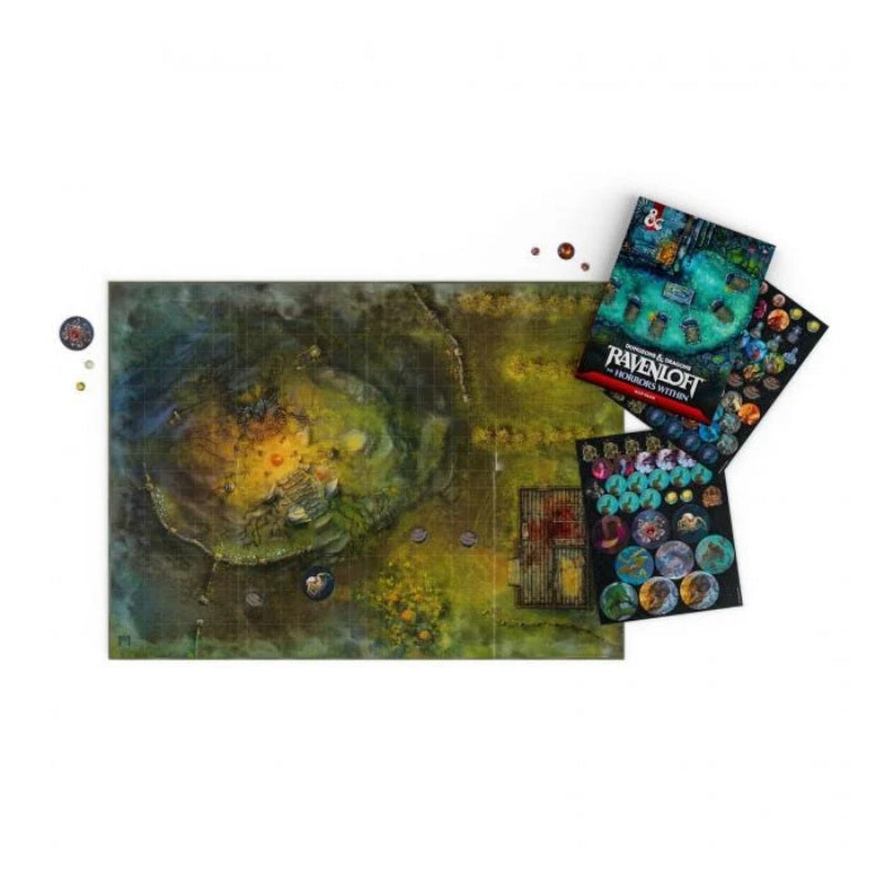 D&D Dungeons & Dragons Ravenloft the Horrors Within Map Pack